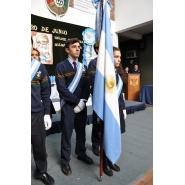 Acto del DIA DE LA BANDERA del Nivel Secundario